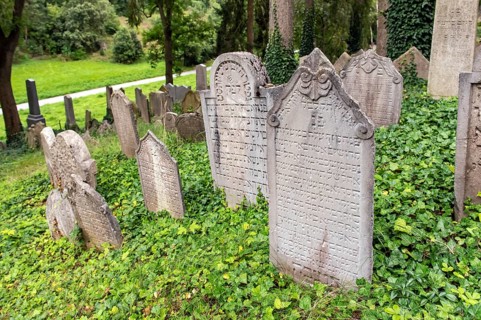 Tombstones at Jewish Cemetery