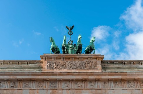 Quadriga on Brandenburg Gate