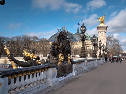 Pont Alexandre III Bridge over the Seine