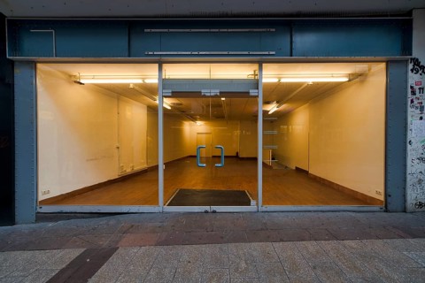 Vacant shop in the city centre