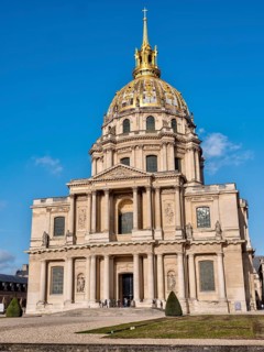 Building of the Hotel des Invalides
