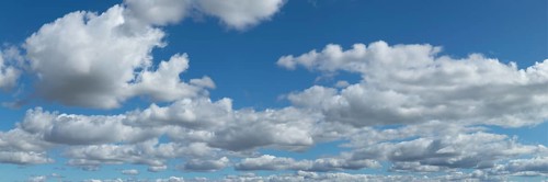 Cloud formations over the Firth of Thames