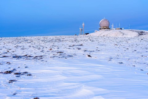 Wasserkuppe in winter