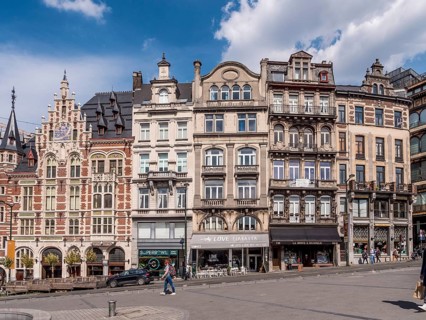 Historic buildings at the Mont des Arts