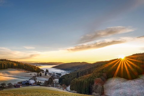 Autumnal mood over the Schildwende