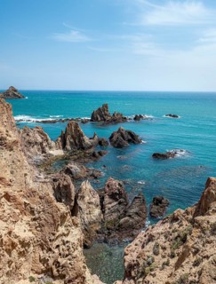 Rugged rocky coast