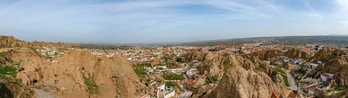 Troglodytos cave district