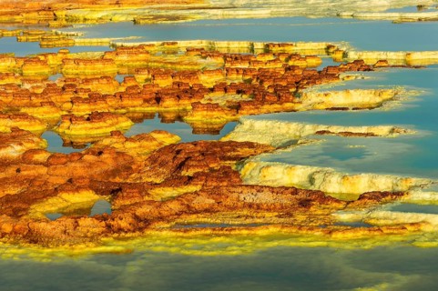 Hot mineral springs
