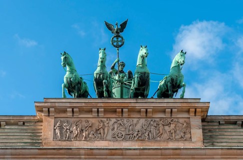 Quadriga on Brandenburg Gate
