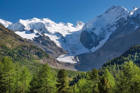 Morteratsch Valley with Bellavista