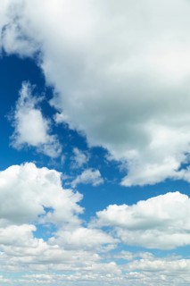 Cloud formations over the Firth of Thames