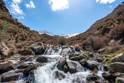 Mountain stream Rio Valdeinfierno