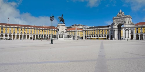 King Jose I equestrian statue