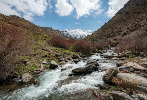 Mountain stream Rio Valdeinfierno