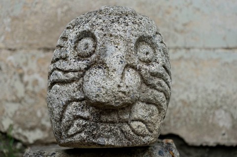 Stone head