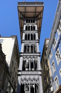 Historic Santa Justa lift or do Carmo lift