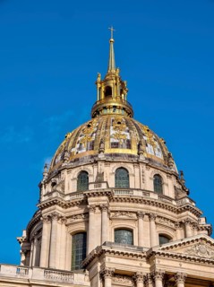 Dome of the building Hotel des Invalides