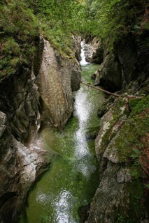 Rettenbachklamm in Rettenbachtal