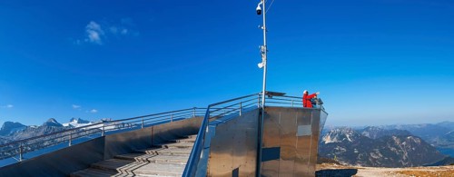 Viewpoint World Heritage spiral at the Krippenstein
