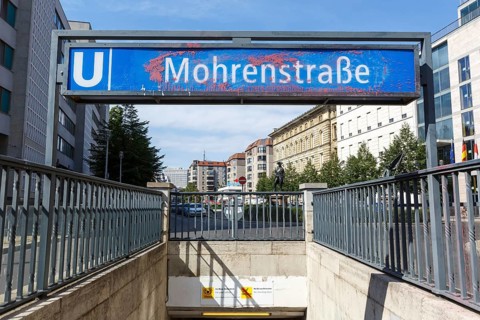 Mohrenstrasse Berlin subway Metro subway station Station U Bahn