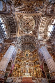 Golden high altar