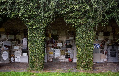 Concentration camp cemetery