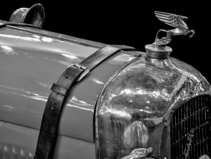 Radiator mascot from classic car Amilcar CGS