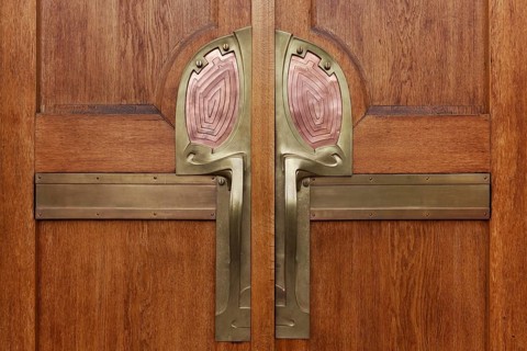 Entrance door to the Nietzsche Archive