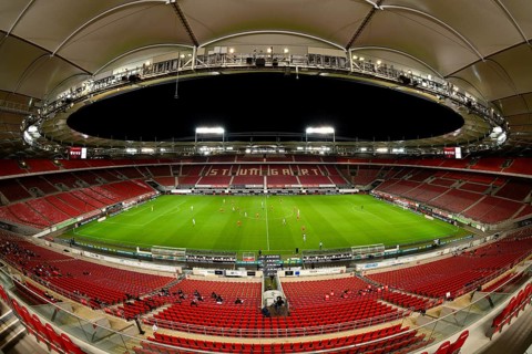 Stadium without spectators