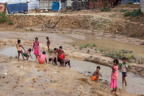 Children playing