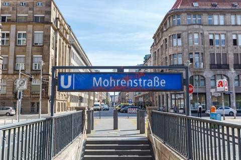 Mohrenstrasse Berlin subway Metro subway station Station U Bahn