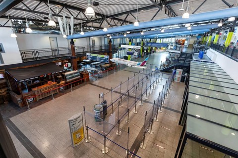 Terminal of Paderborn Lippstadt Airport
