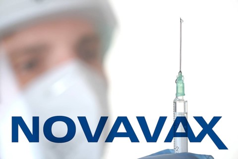 Symbol image Corona vaccine from NOVAVAX