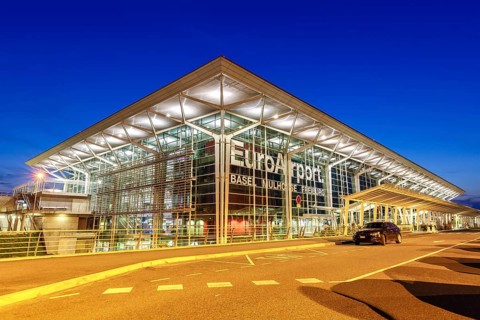 Terminal of EuroAirport Basel Mulhouse