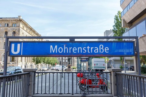 Mohrenstrasse Berlin subway Metro subway station Station U Bahn