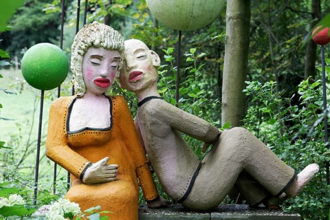 Lovers in the green