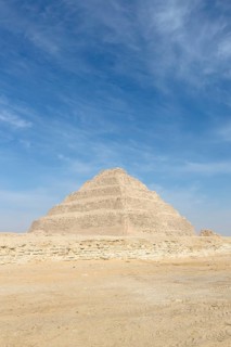 The stepped pyramid of Djoser