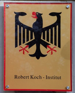 Sign of the Robert Koch Institute