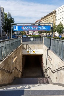Mohrenstrasse Berlin subway Metro subway station Station U Bahn
