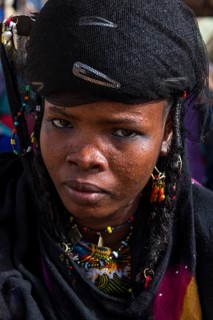 Young girls at the Gerewol festival