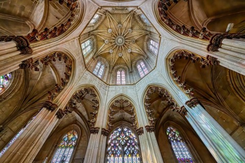 Vaulted ceiling
