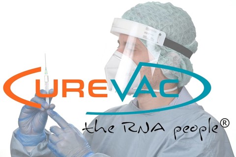Symbol image Corona vaccine of the company CUREVAC