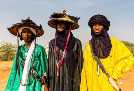 Peul spectators at the Gerewol festival