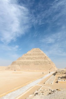 The stepped pyramid of Djoser