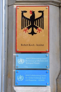 Sign of the Robert Koch Institute