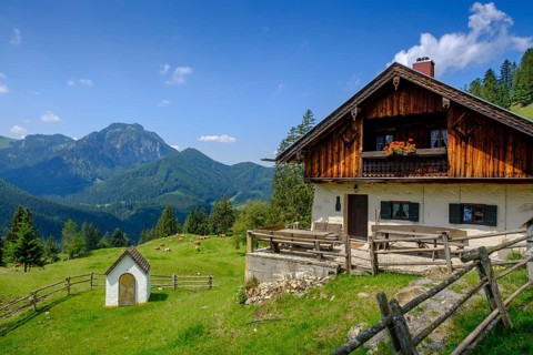 Hansenalm at Farrenpoint near Bad Feilnbach