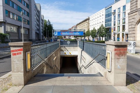 Mohrenstrasse Berlin subway Metro subway station Station U Bahn