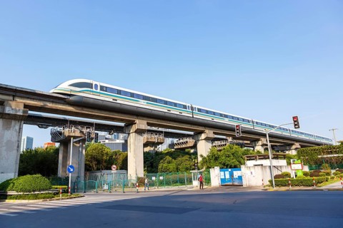 Shanghai Transrapid Maglev Shanghai Maglev Shanghai Maglev Train Traffic Train Station Station