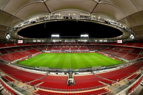 Stadium without spectators