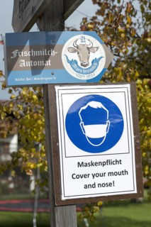 Shield mouth protection use